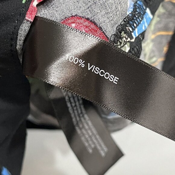 Denim & Flower Ricky Singh Camp Shirt Mens M Hawaiin Surfing Santa Tropical - Picture 7 of 10